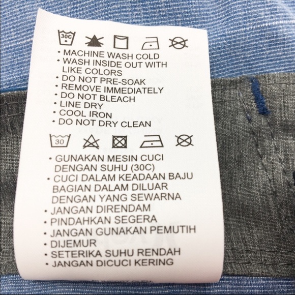 Hurley Men’s Size 34 Phantom Block Party Board shorts Blue Swim Shorts Pocket - Picture 6 of 6